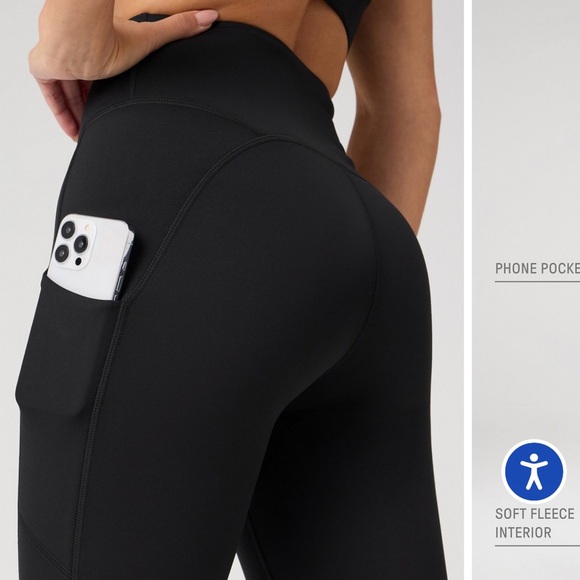 Fabletics High-Waisted Leggings with Pocket - Picture 2 of 3